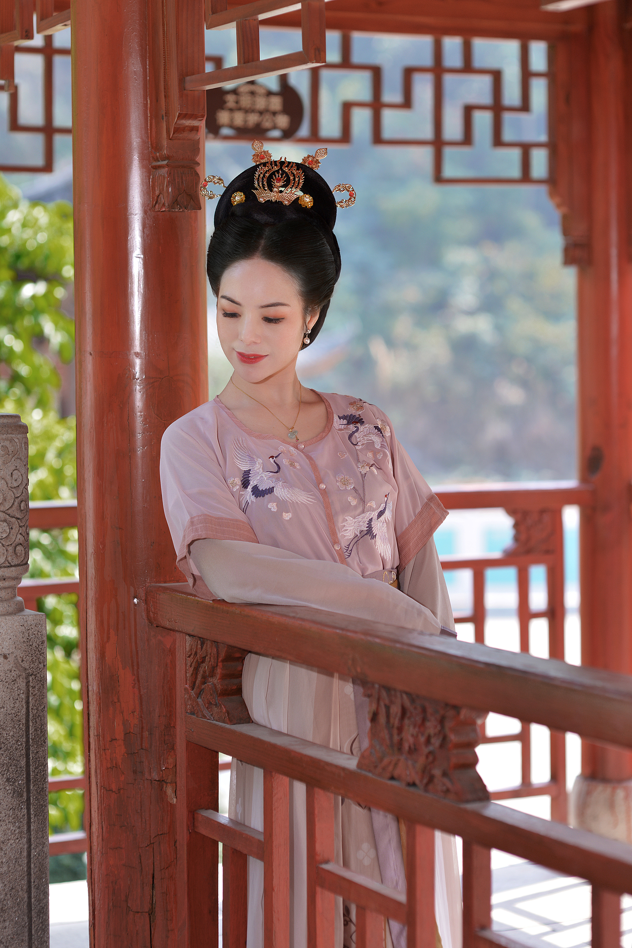 汉服—坦领|摄影|修图/后期|符文锋_原创作品-站酷zcool