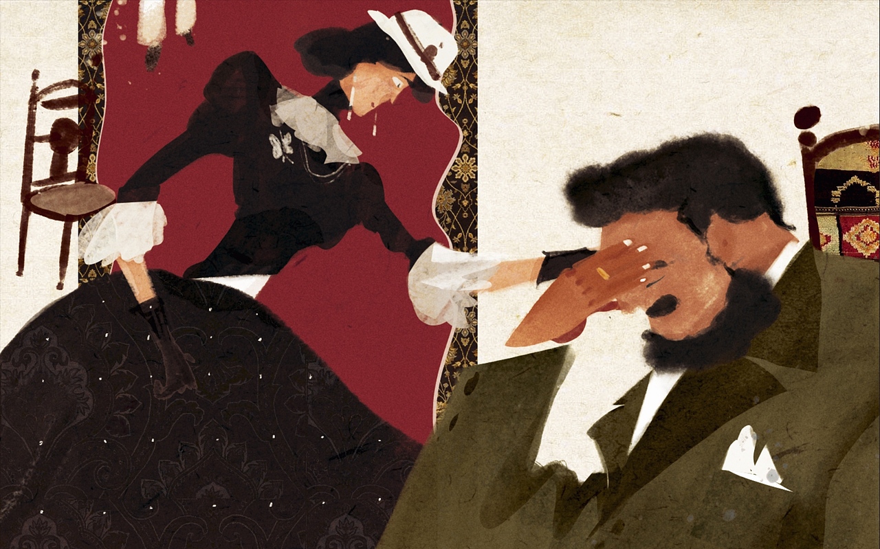 百词斩阅读计划no.2－《福尔摩斯探案集》封面以及插图