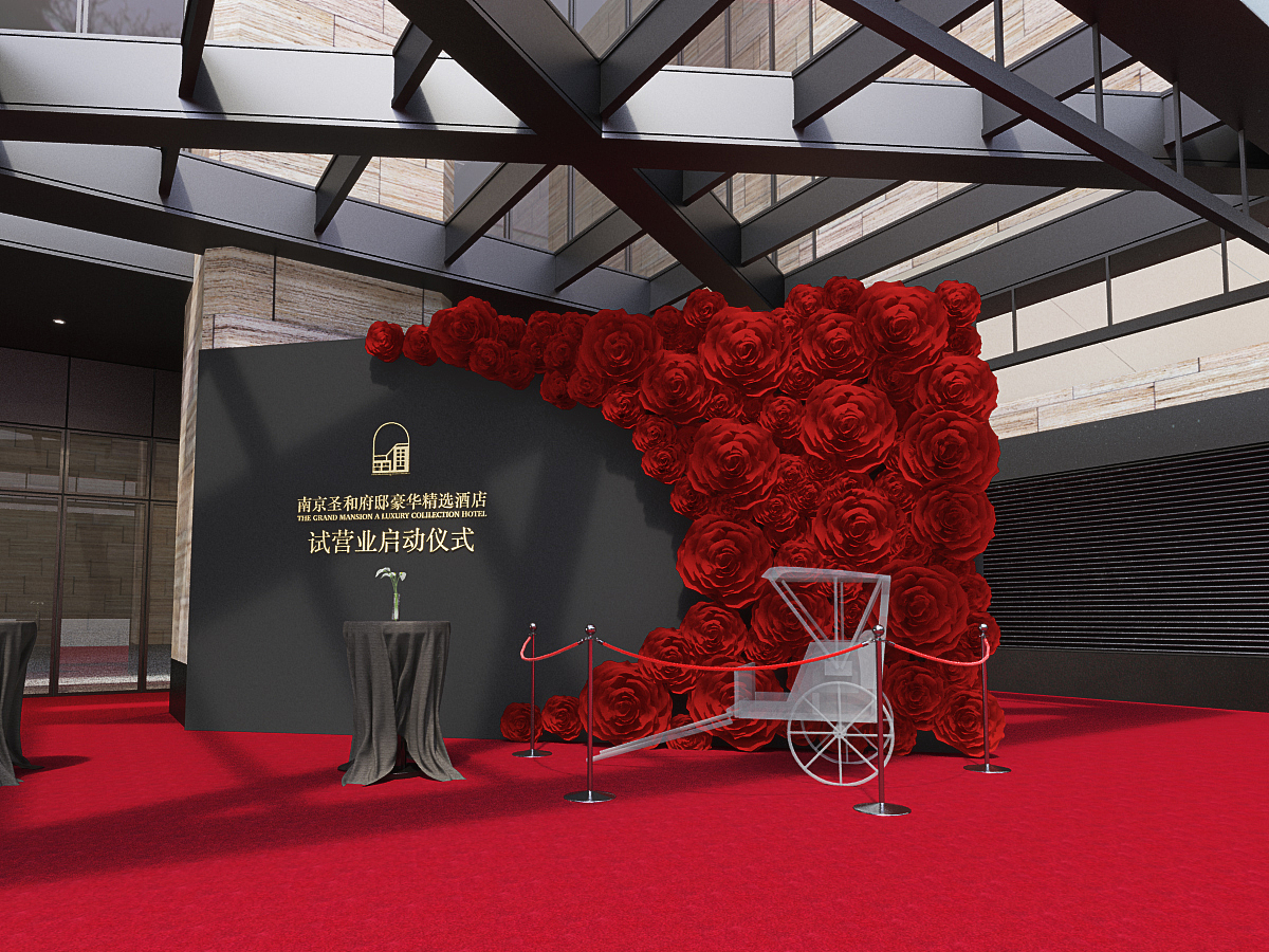 婚礼活动舞台类效果图集合