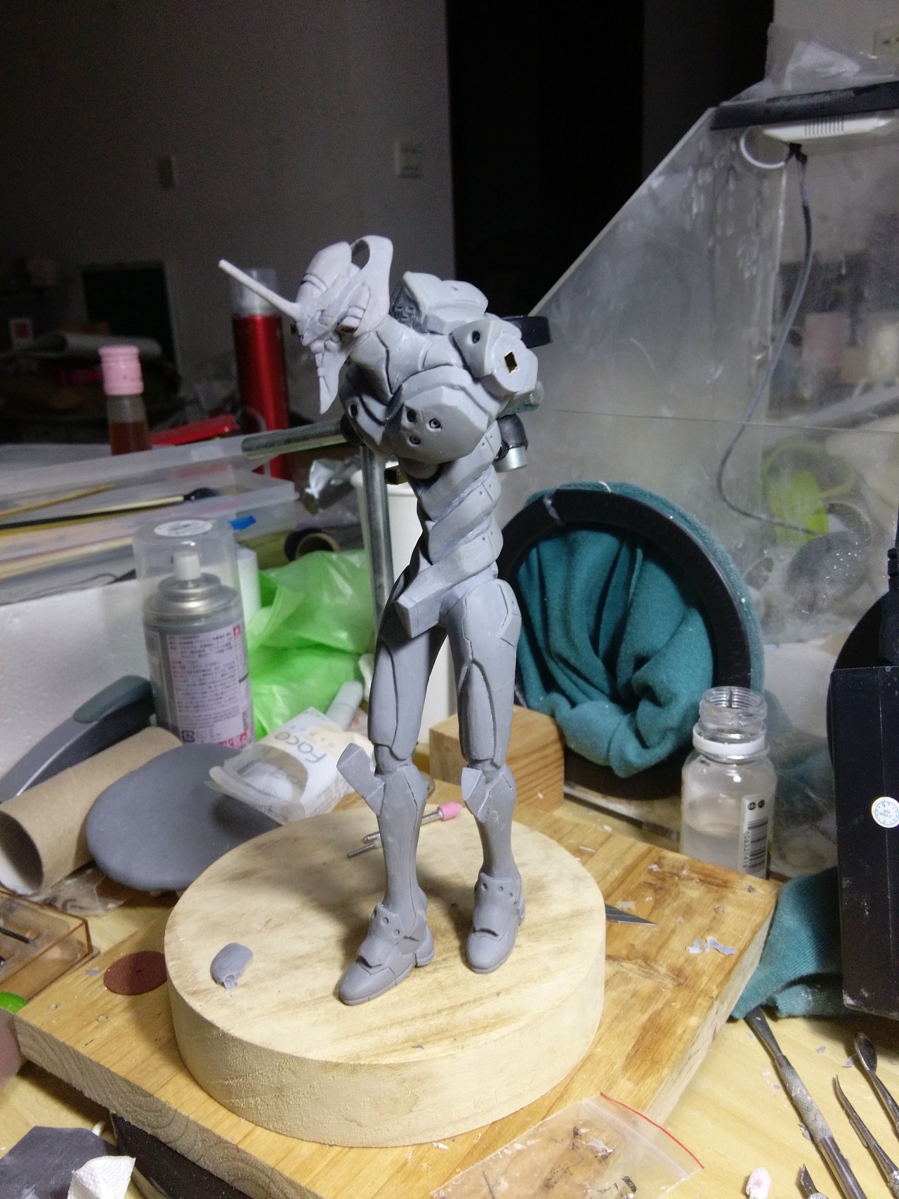 eva初号机制作|手工艺|手办/模玩|12315dytt - 原创作品 - 站酷