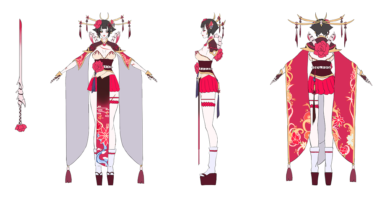 【百绘罗衣】花魁之骸-骨女