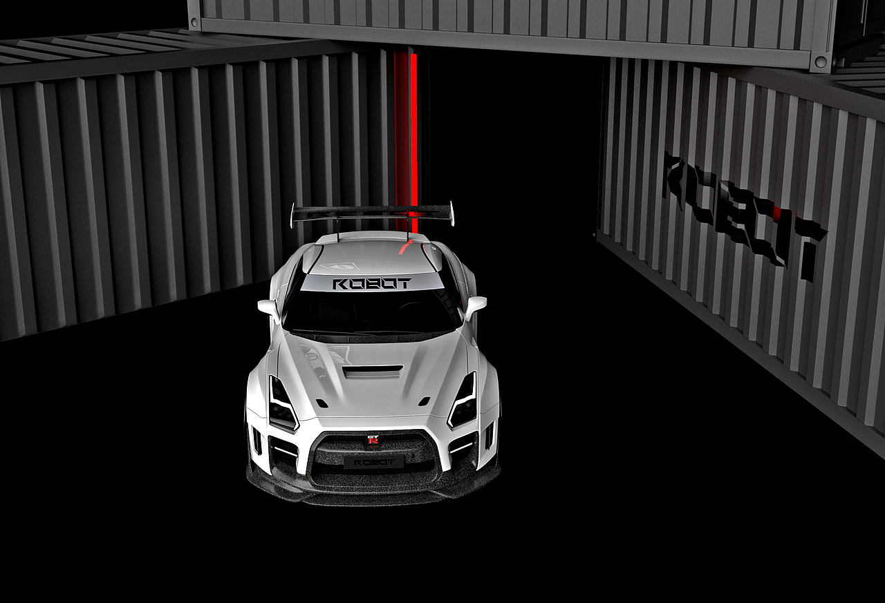 GTR 宽体套件原创设计（图ZMTkxNjA3NzE2） - 交通工具 - 站酷设计师机器人2050原创素材 - 站酷ZCOOL