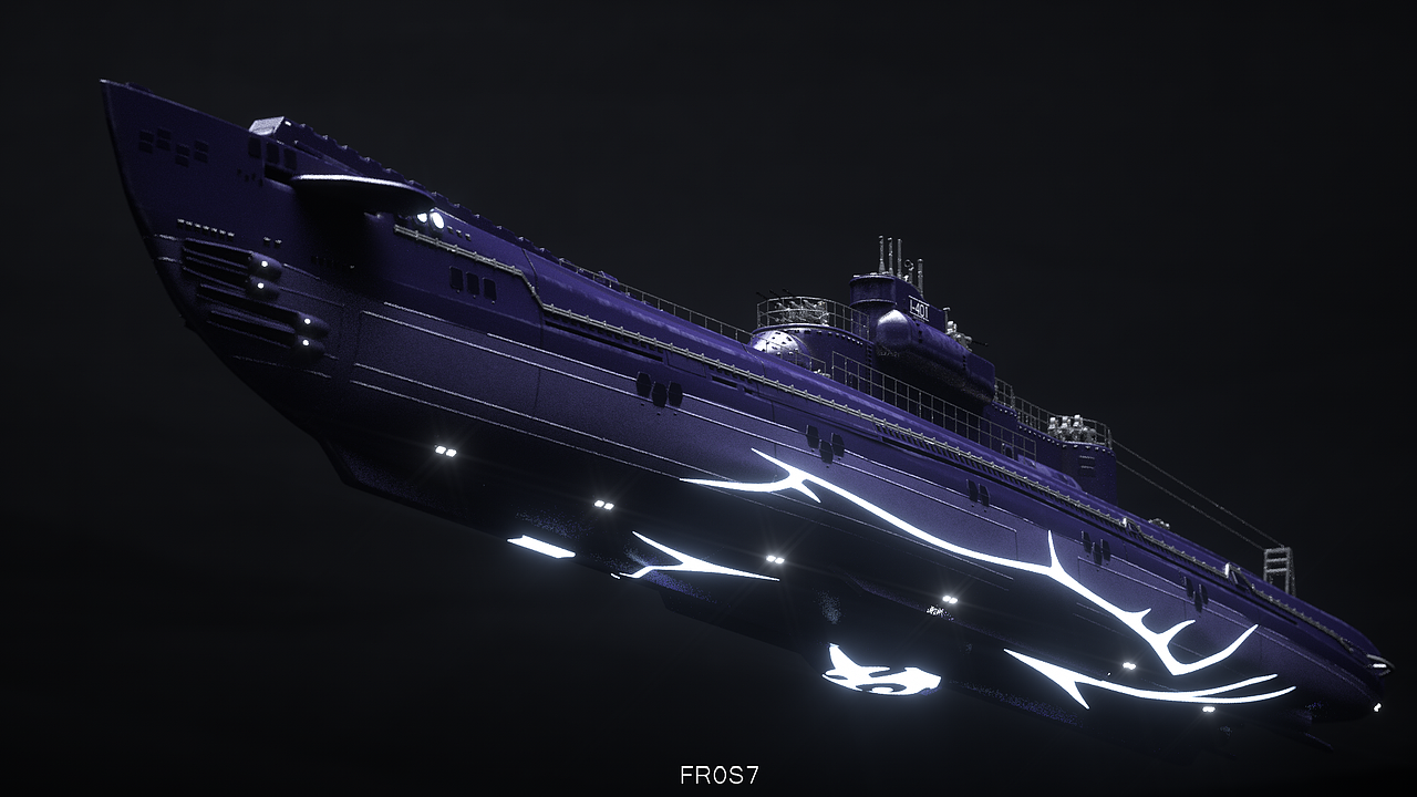 【苍蓝钢铁的琶音】伊-401潜水舰