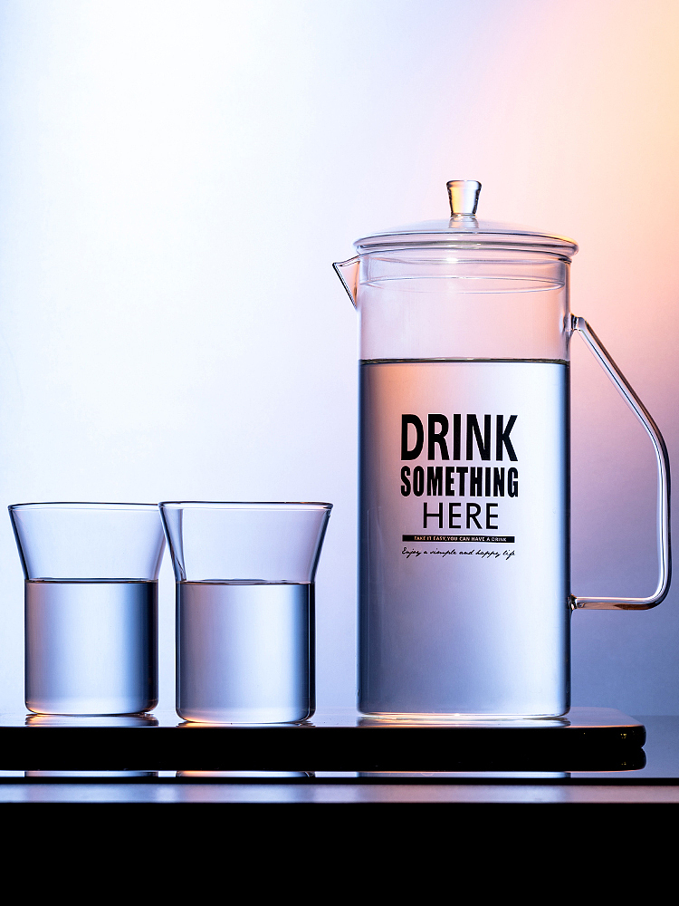 家用玻璃冷水壶 | 水壶摄影 玻璃杯摄影 南京摄影