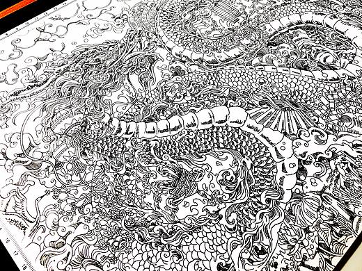 金龍出雲