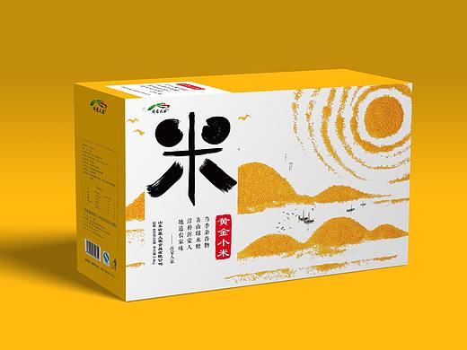 沂蒙人家五谷杂粮系列包装设计