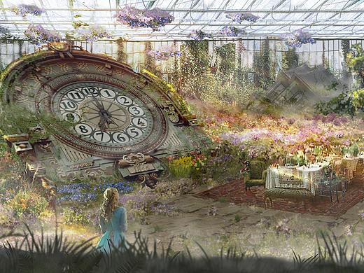 《奇幻百草庄园》的部分场景概念设计