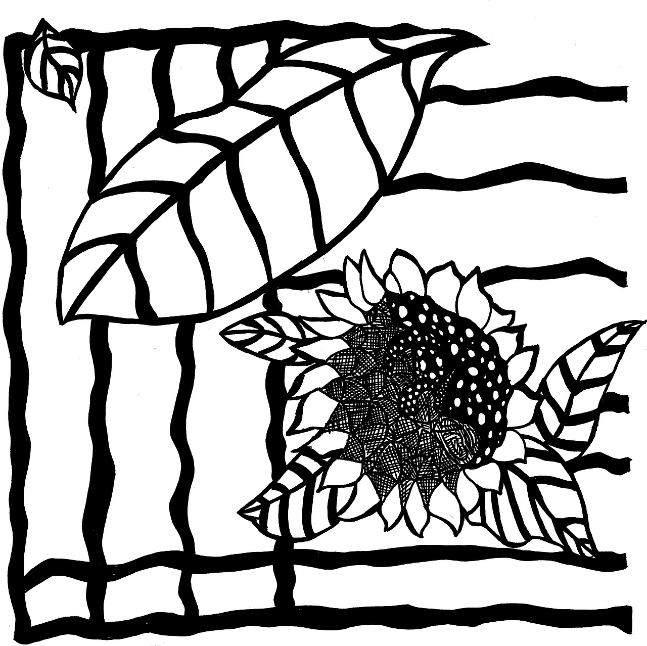 花卉变形|平面|图案|kareninesn_原创作品-站酷zcool