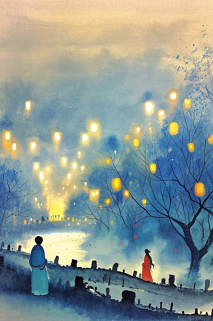 堪图画|灯火阑珊