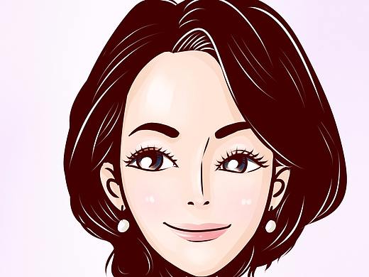 董卿漫像（个人主页-ZMjc1MDE5MjA=） - 单幅漫画 - 站酷设计师张小辰漫工坊原创素材 - 站酷ZCOOL