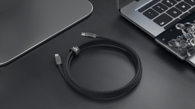 type-c to type-c 数据线动画