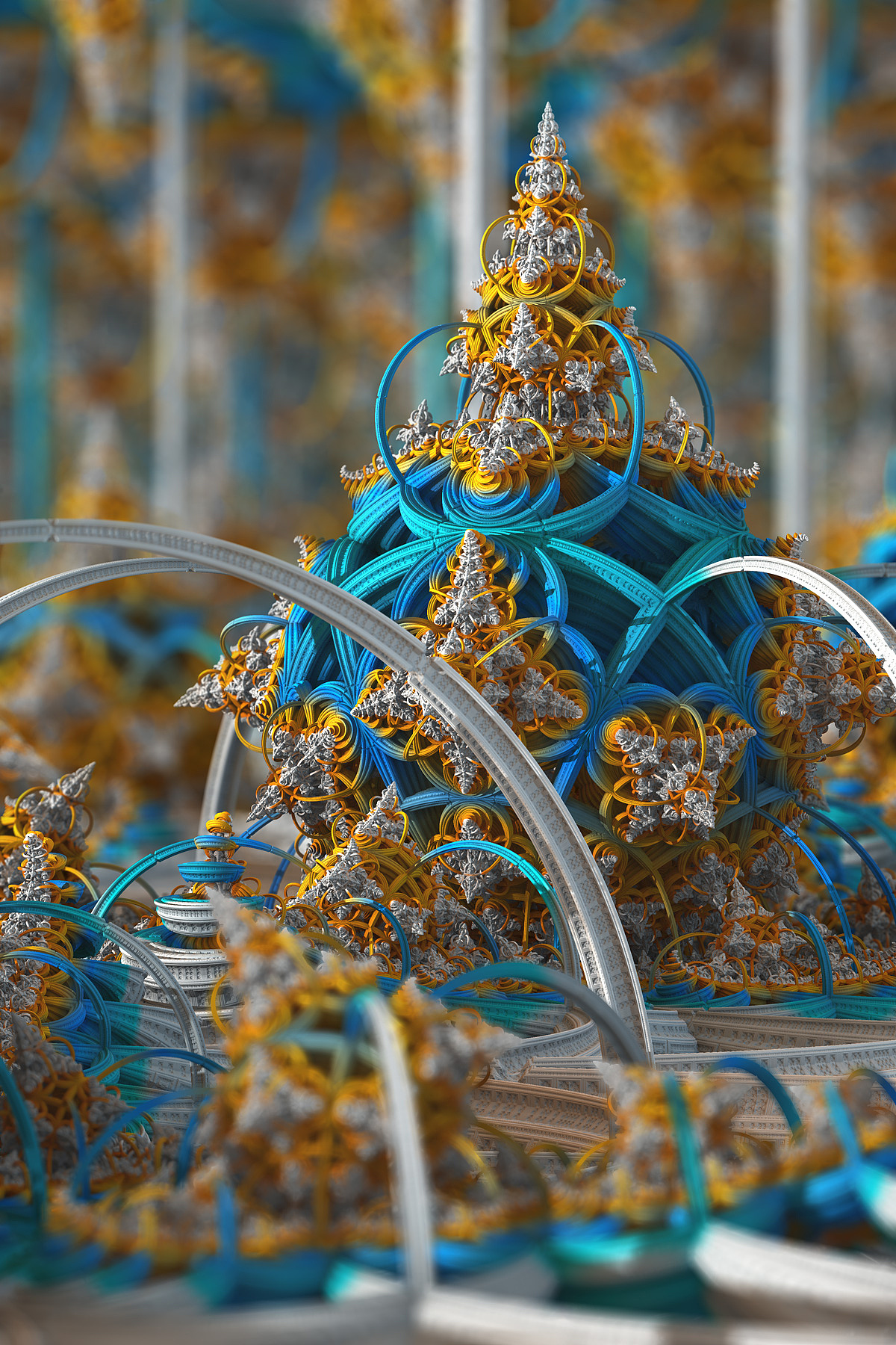 复杂几何分形世界