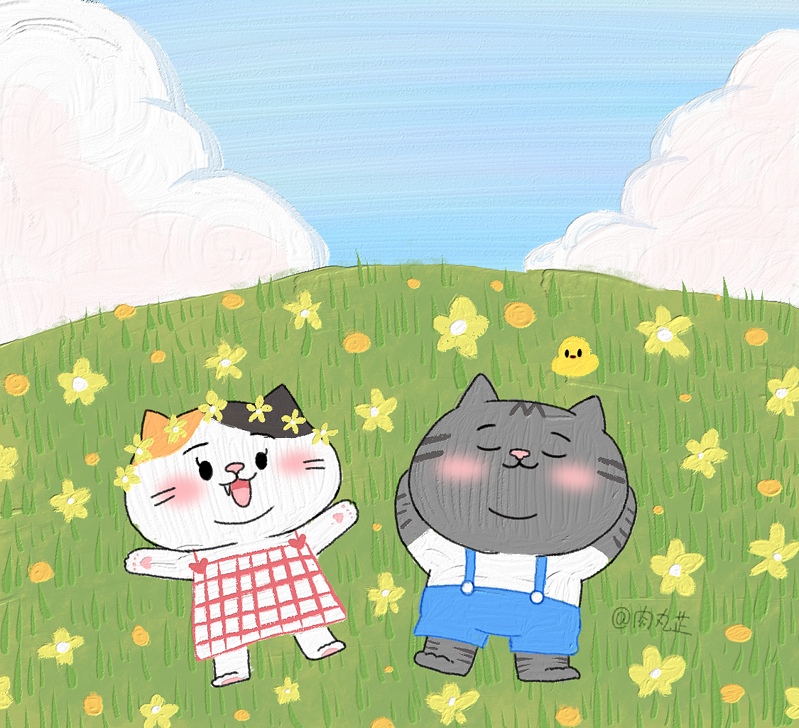 Mino吸猫会所（图ZMjI5MjcyOTQ4） - 艺术插画 - 站酷设计师肉丸芷原创素材 - 站酷ZCOOL