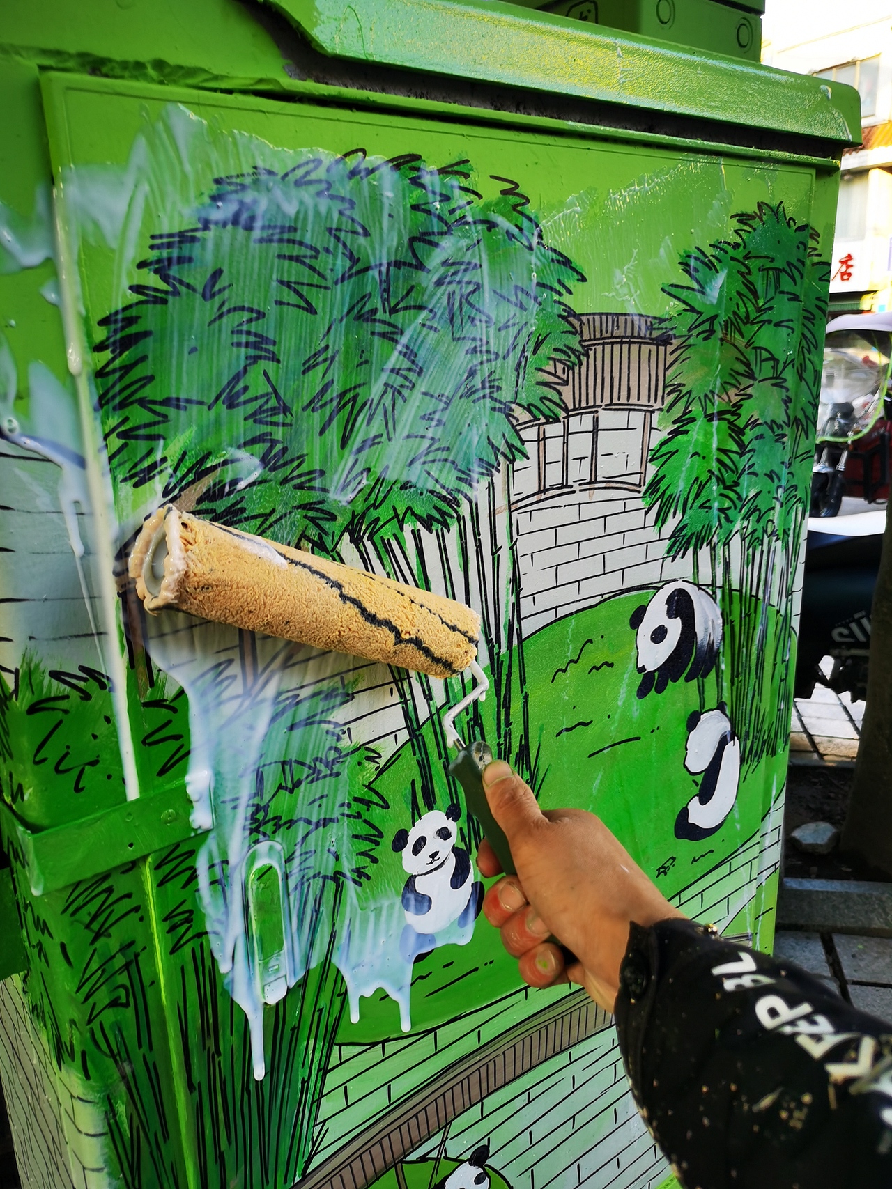 成都墙绘，成都彩绘，成都壁画