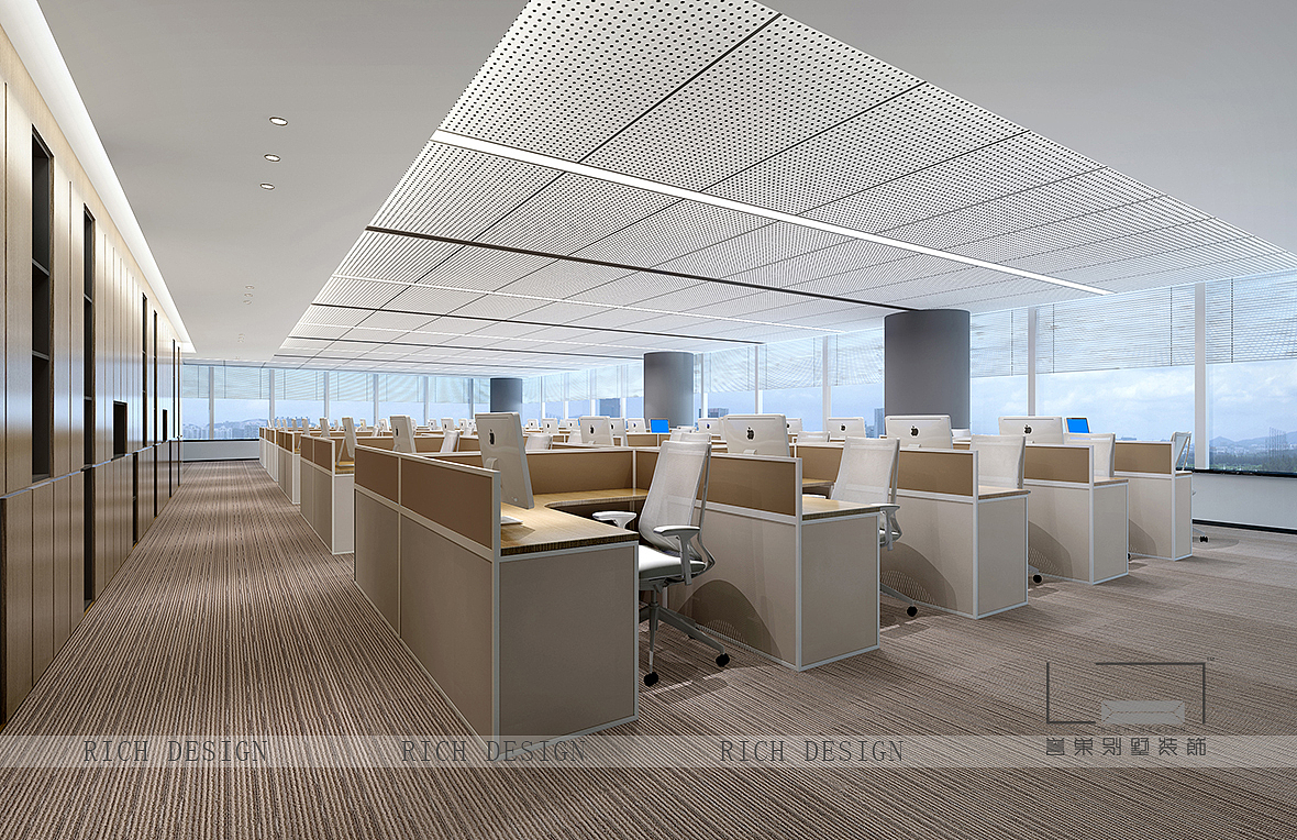 星河办公室中式风格