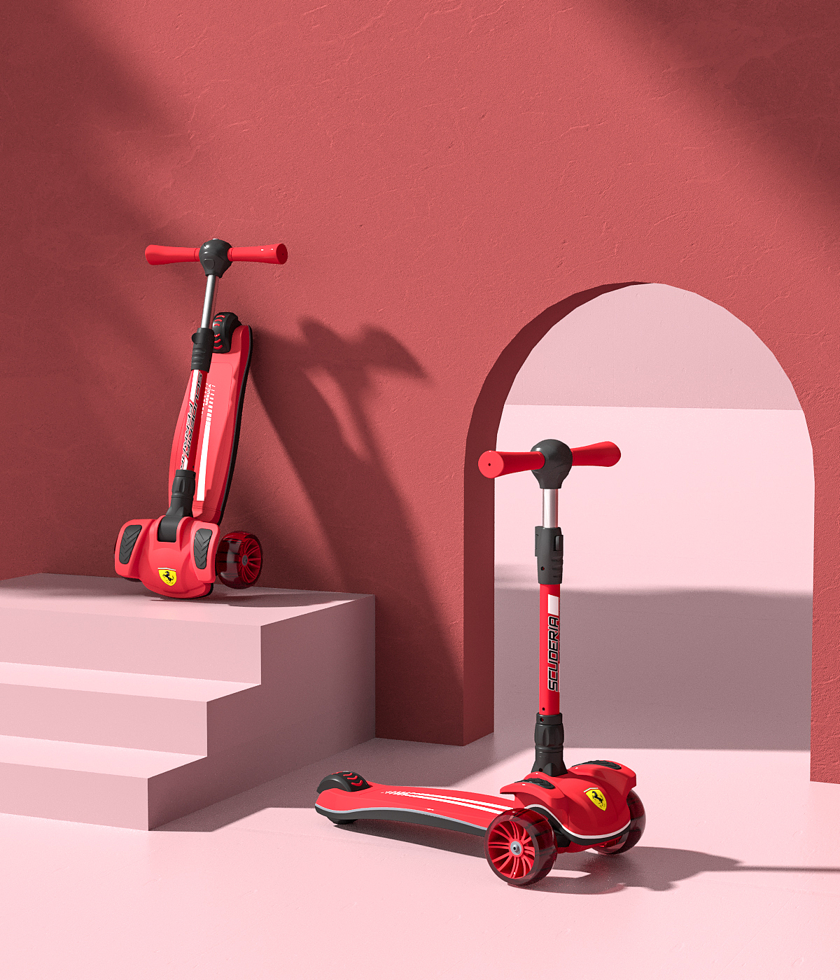 法拉利滑板车详情页