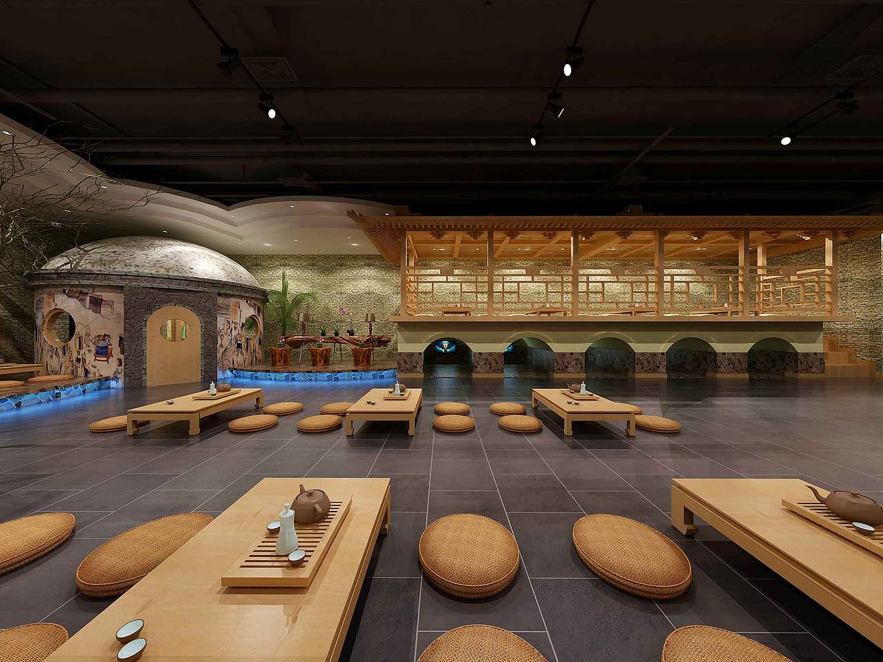 日式汗蒸|空间|家装设计|z69056146_原创作品-站酷zcool