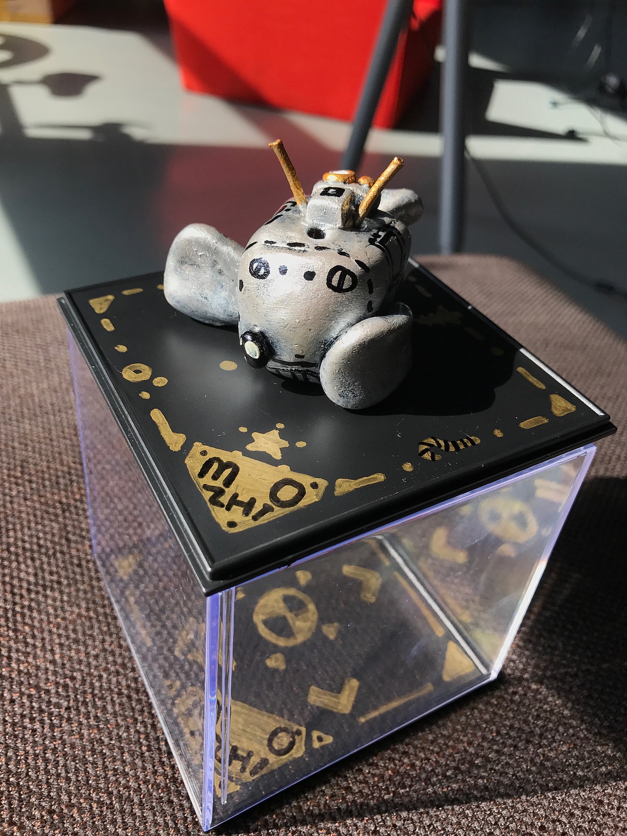 纯手工墨汁小鲸鱼