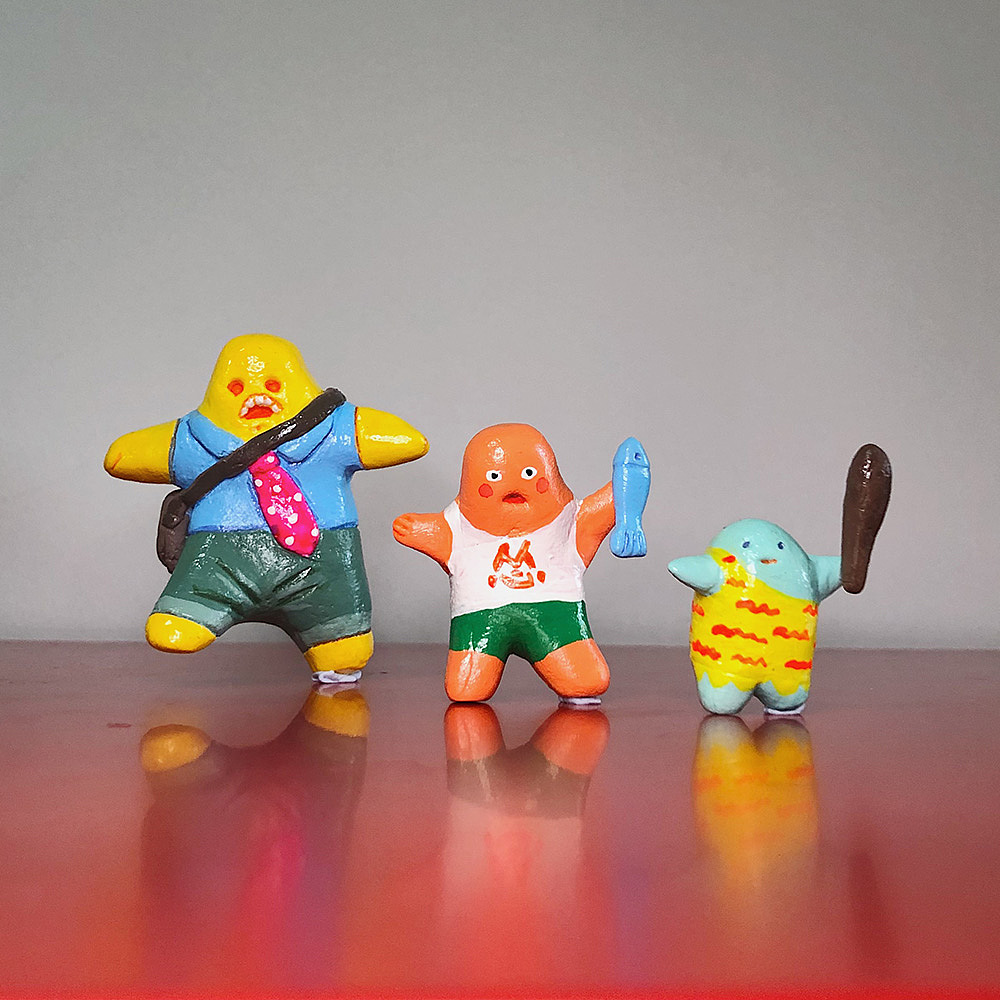 2019粘土创作成果展示