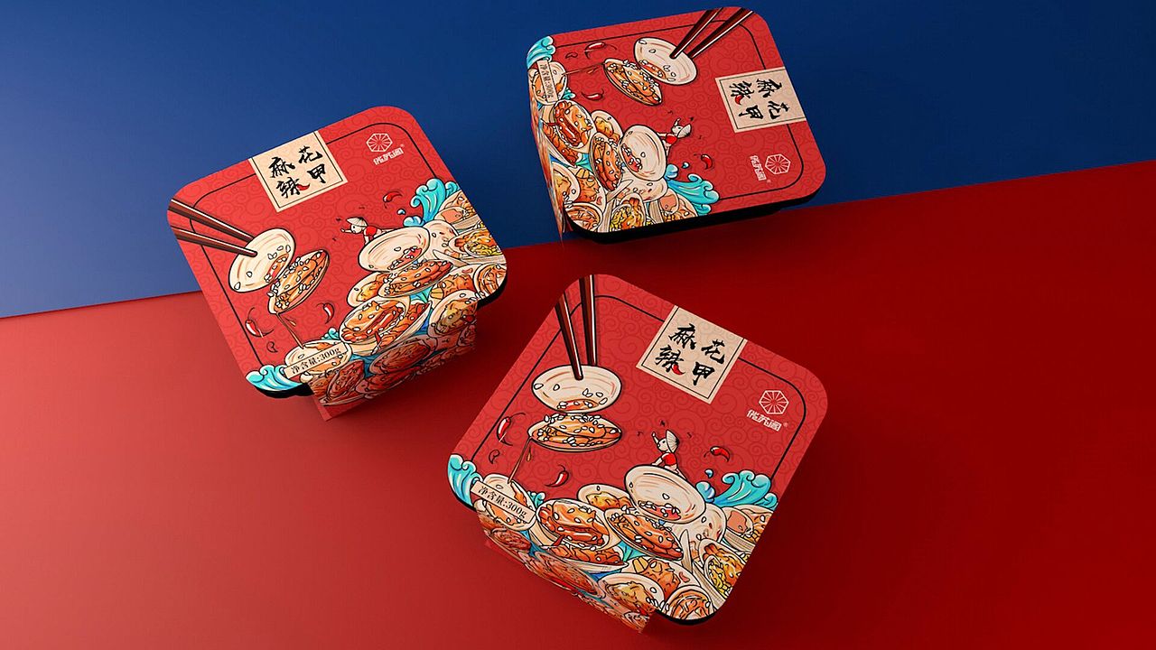 手绘包装-作为吃货的福利