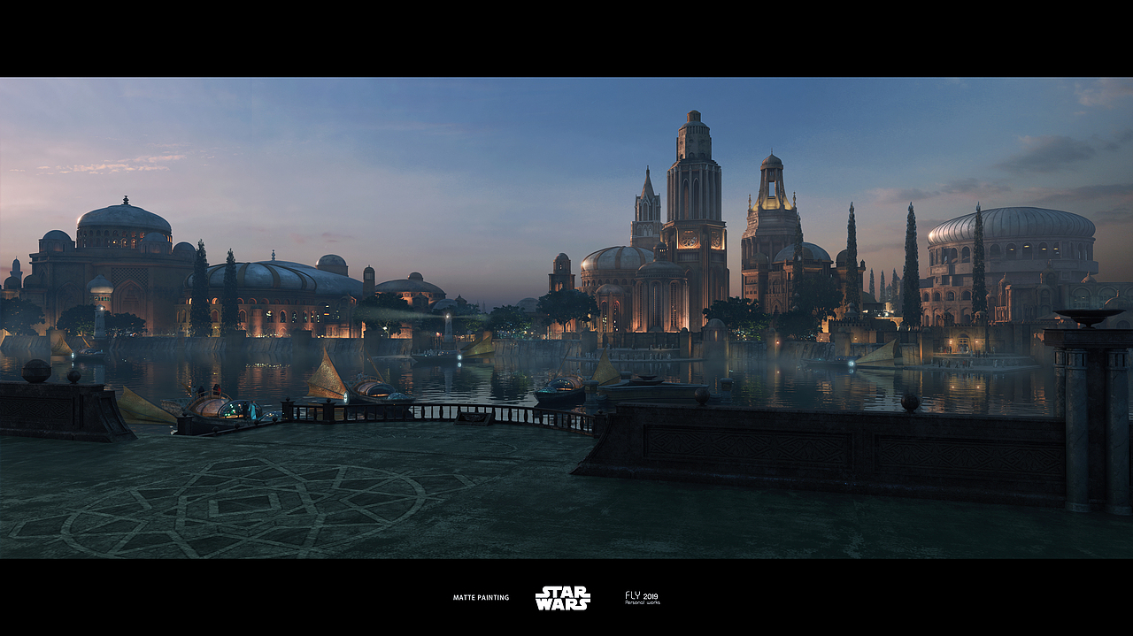 StarWars-mattepainting（图ZMTg3MjI3NDM2） - 场景 - 站酷设计师pxfpxd原创素材 - 站酷ZCOOL