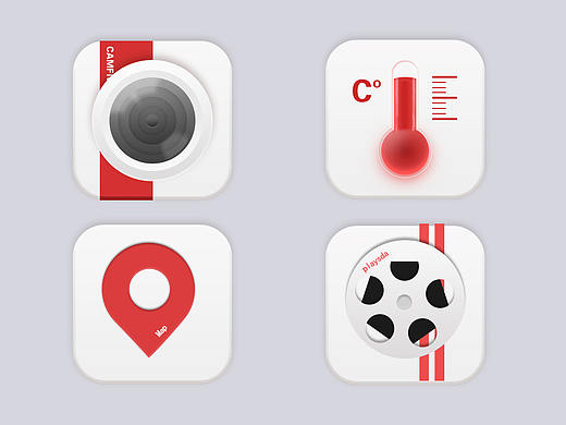 一套图标的临摹