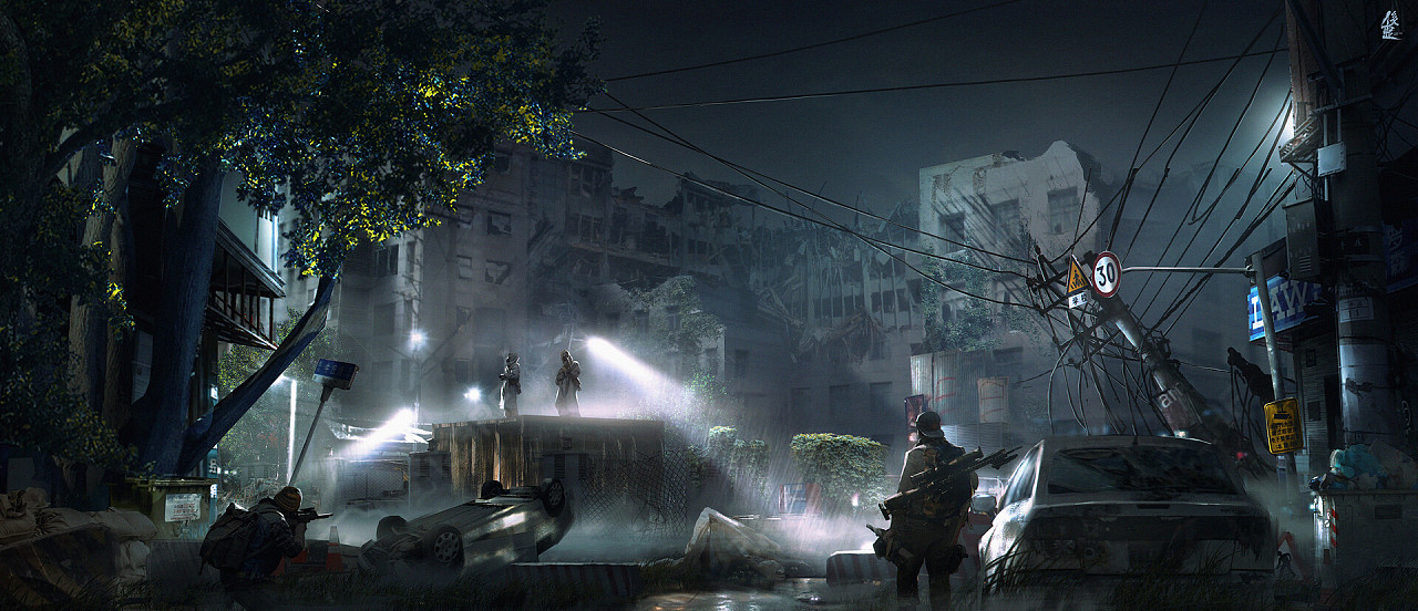 末日题材课稿 - 原创作品 - 站酷(zcool)