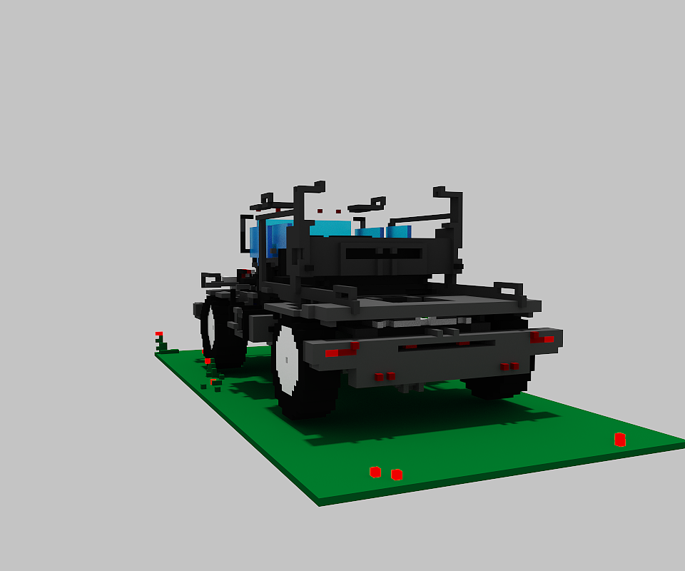 MagicaVoxel--卡车头（图ZMzQwNzg3MjMy） - 动画/影视 - 站酷设计师Maxyang1900原创素材 - 站酷ZCOOL
