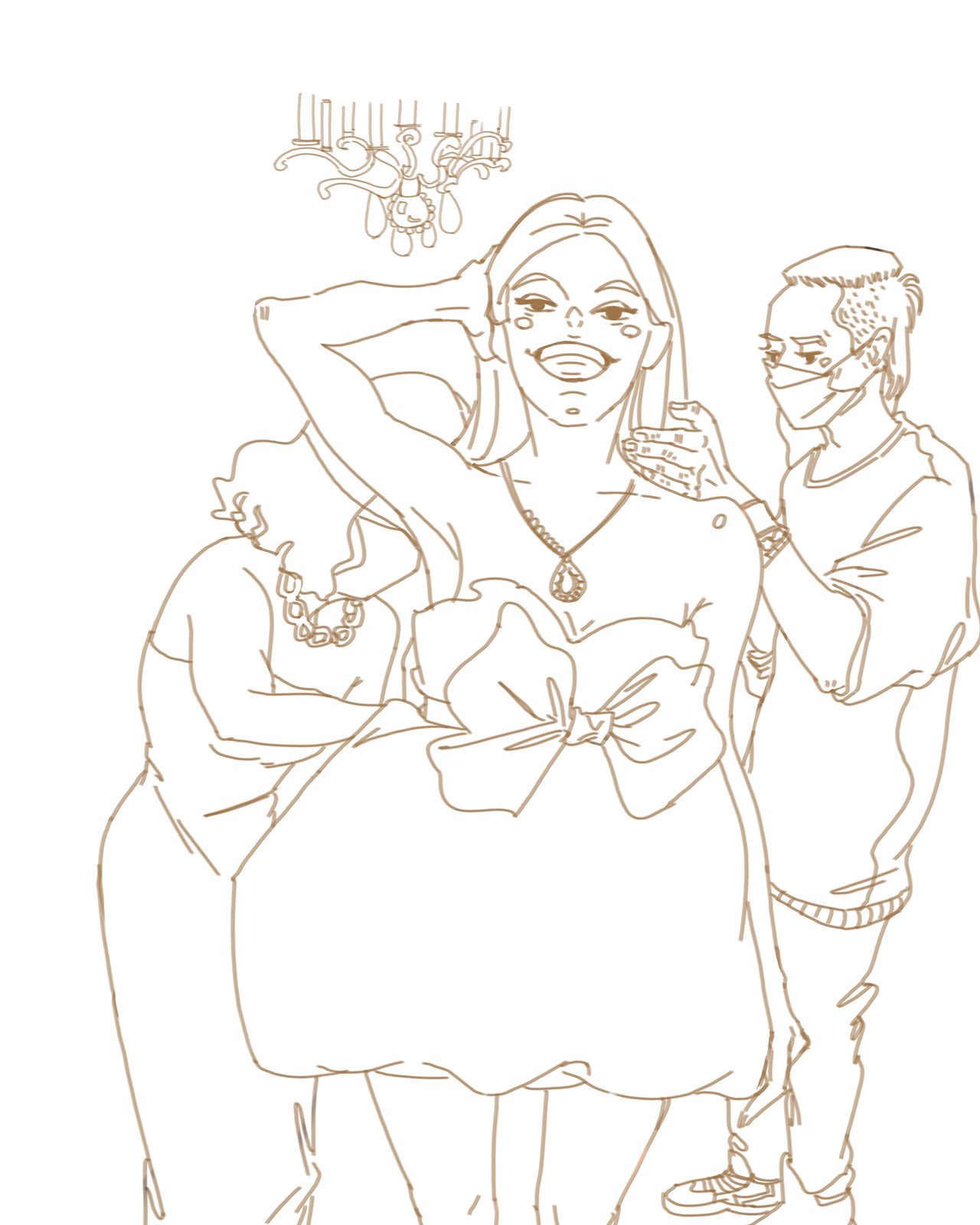 人物漫画+场景|参考谷爱凌