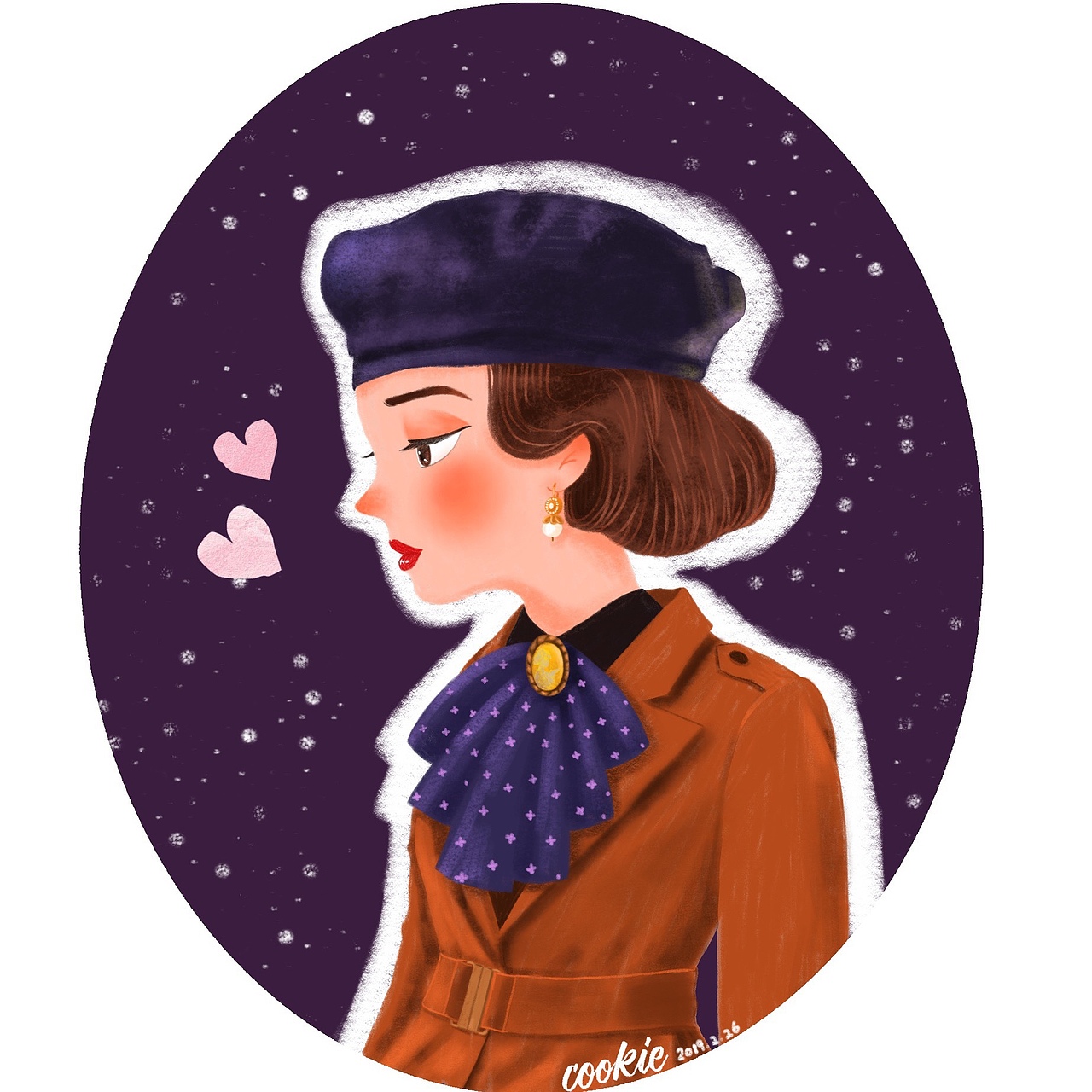 今日打卡（图ZMTQ2ODQ1MzUy） - 艺术插画 - 站酷设计师饼干咔嚓脆原创素材 - 站酷ZCOOL