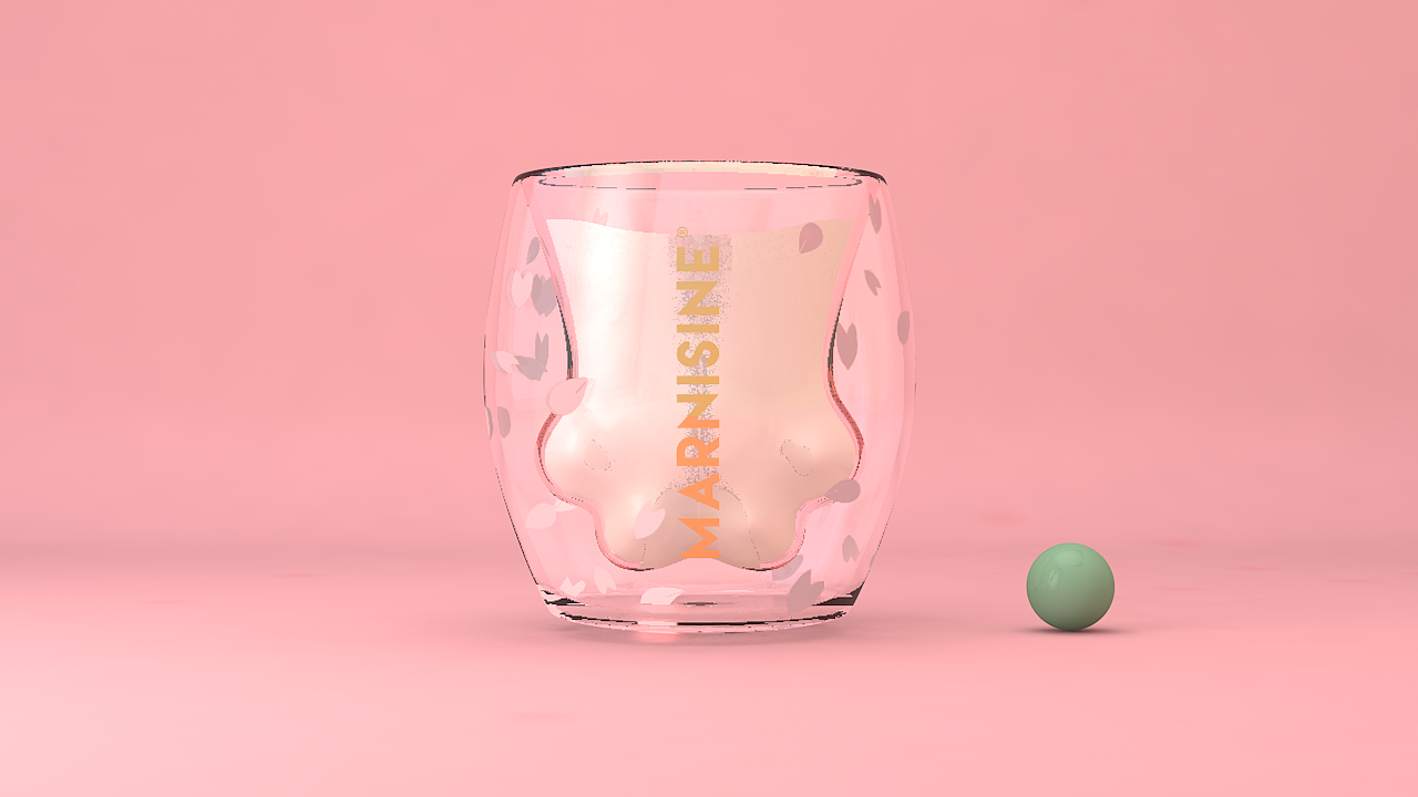 星巴克猫爪杯（图ZMTQ4NTM4MDAw） - 其他三维 - 站酷设计师Marnisine原创素材 - 站酷ZCOOL