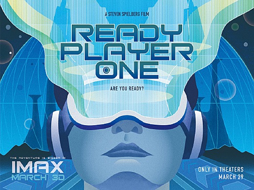 插画海报习作 | 头号玩家READY PLAYER ONE