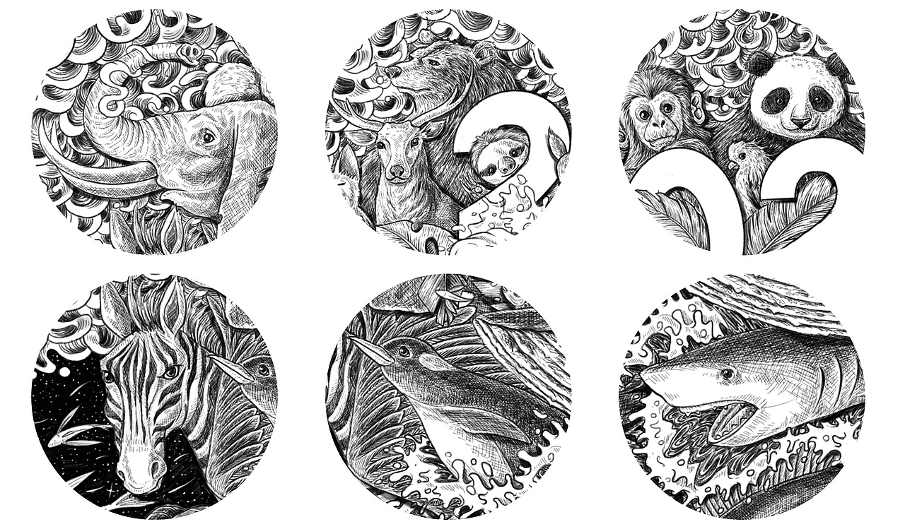 2022绘画不停！（图ZMjg0ODA2NDY0） - 艺术插画 - 站酷设计师安再哉酷原创素材 - 站酷ZCOOL