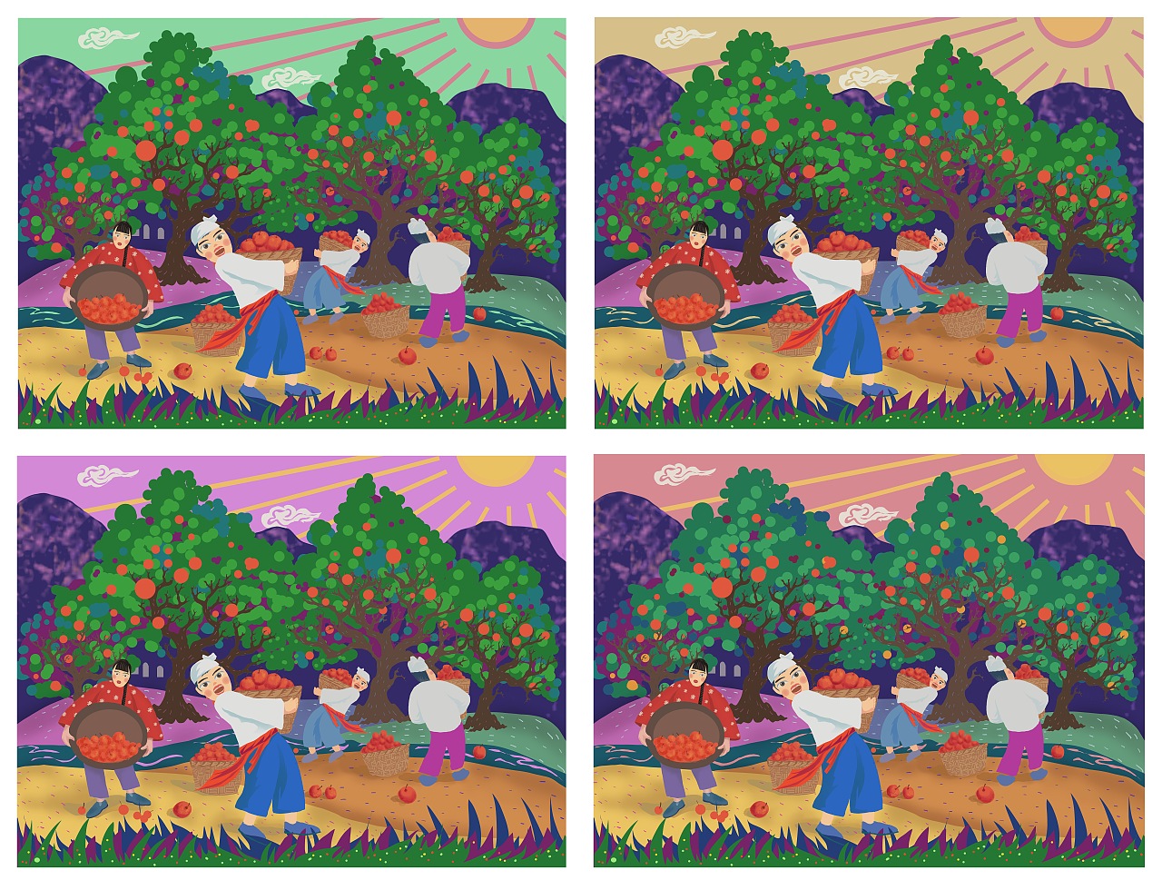 农产品包装（图ZMTMxMTkzOTg0） - 商业插画 - 站酷设计师马良C原创素材 - 站酷ZCOOL