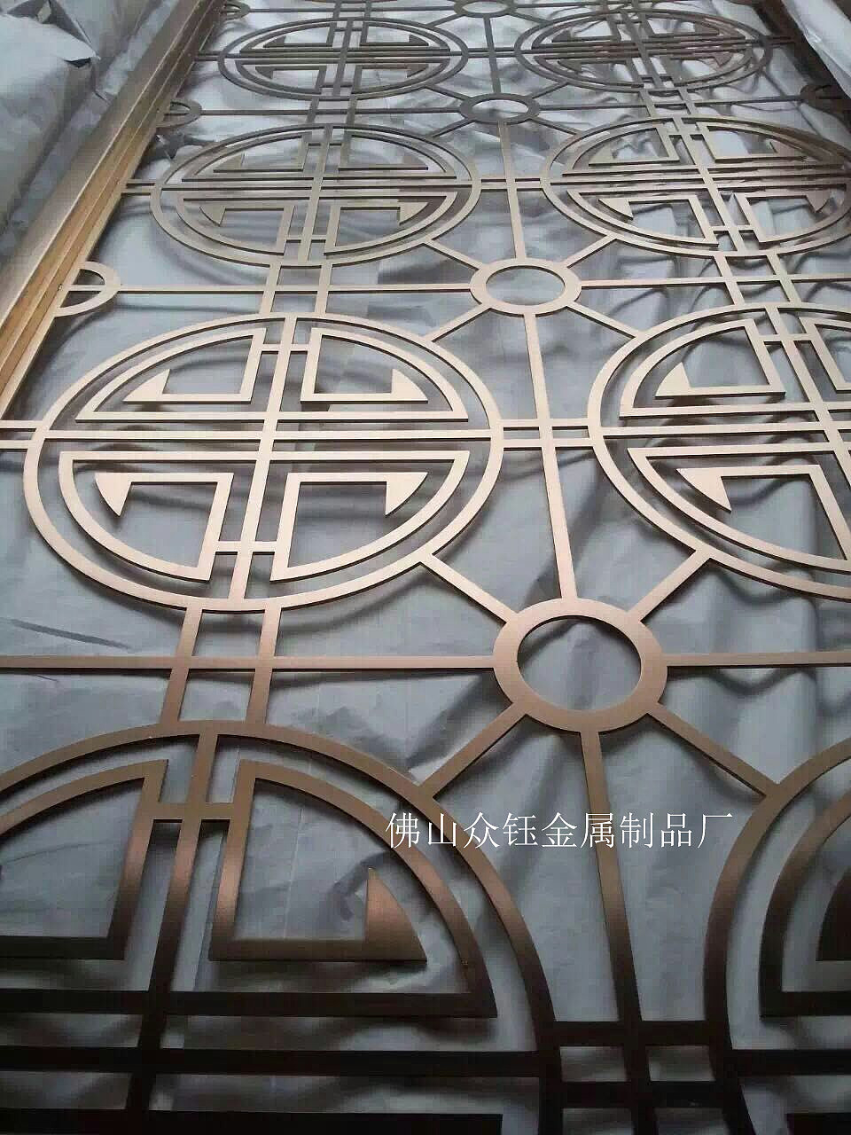 不锈钢板材折弯焊接屏风