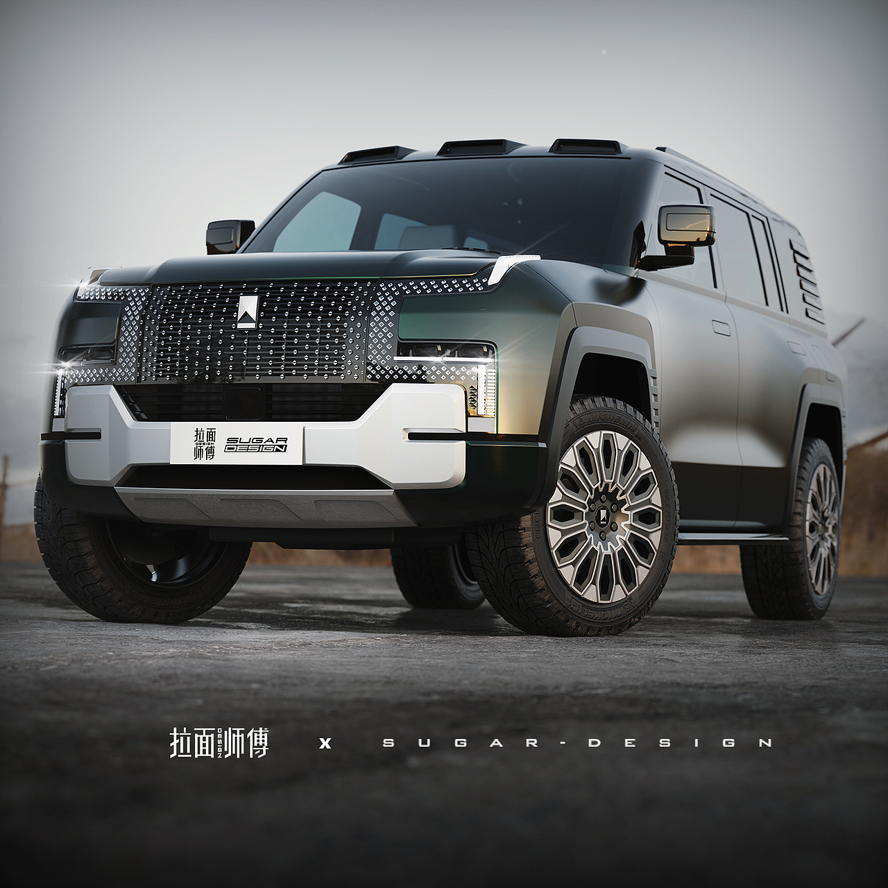 探索未知，开创非凡！比亚迪仰望硬派SUV新车驾到！（图ZMzI1MTY5ODE2） - 交通工具 - 站酷设计师sugarchow原创素材 - 站酷ZCOOL