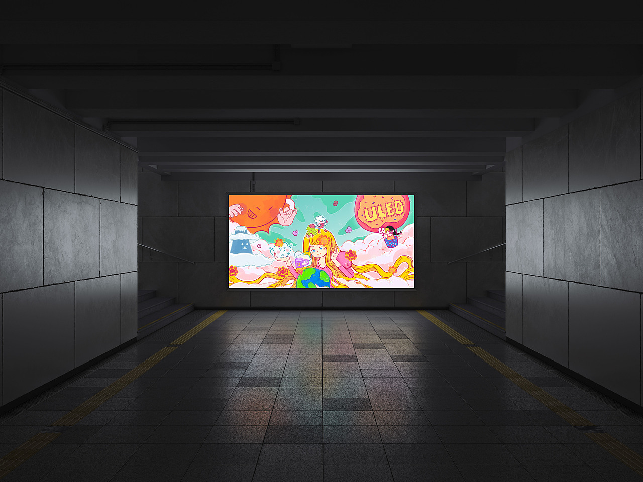 遇见不一样的世界｜打开ULED去旅行（图ZMjg1NzEyNTcy） - 海报 - 站酷设计师松饼阿斯原创素材 - 站酷ZCOOL