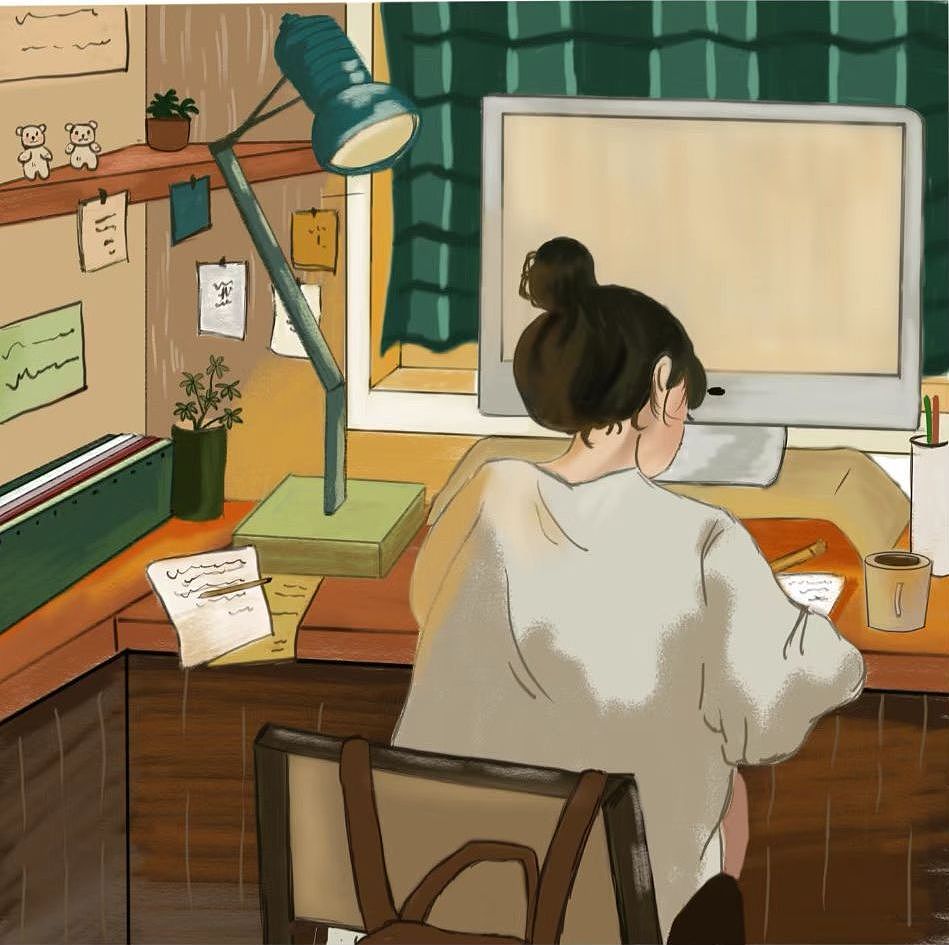 治愈系插画临摹（图ZMzA0MjEwNDQ4） - 商业插画 - 站酷设计师kiraYH原创素材 - 站酷ZCOOL