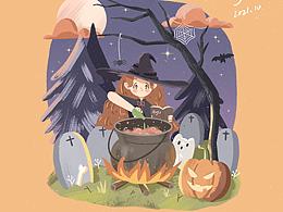 萬圣節(jié)小魔女