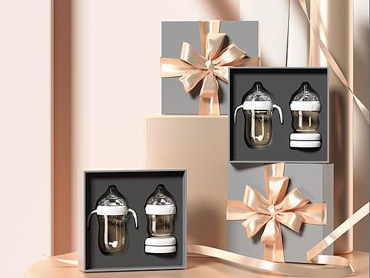 奶瓶 建模 渲染