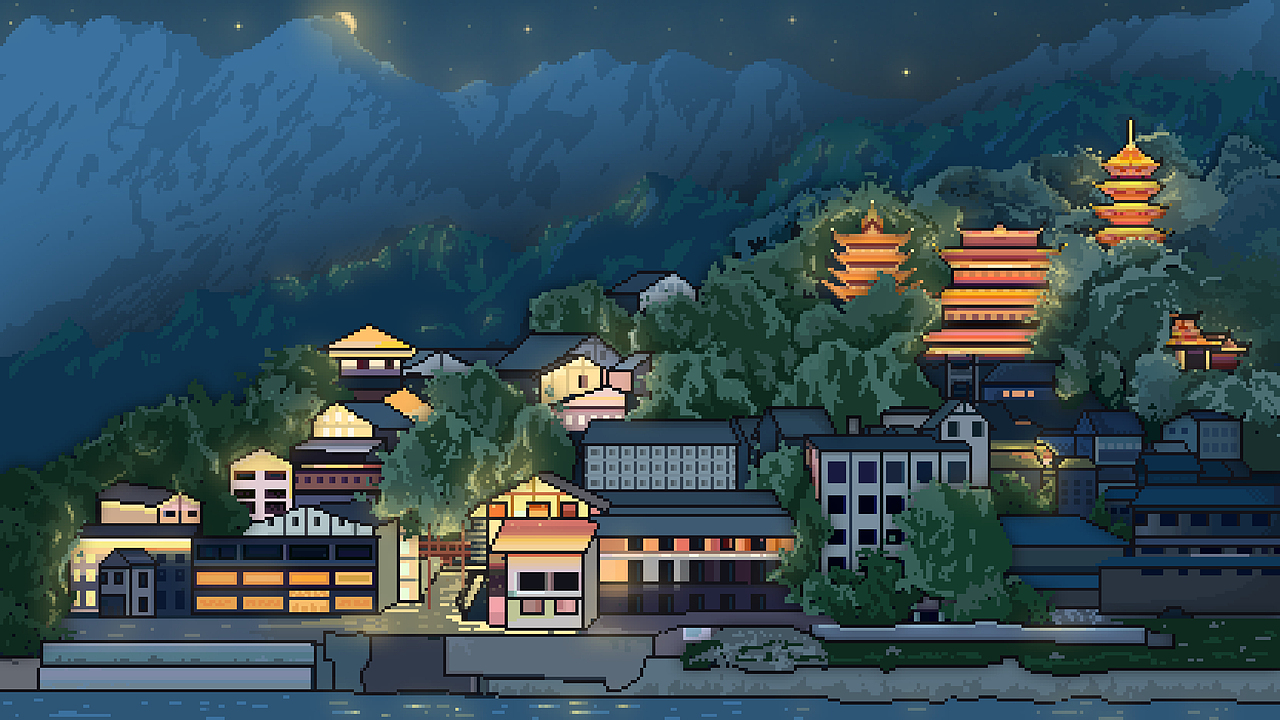 场景插画1