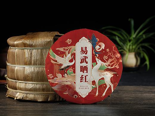 普洱茶饼包装设计