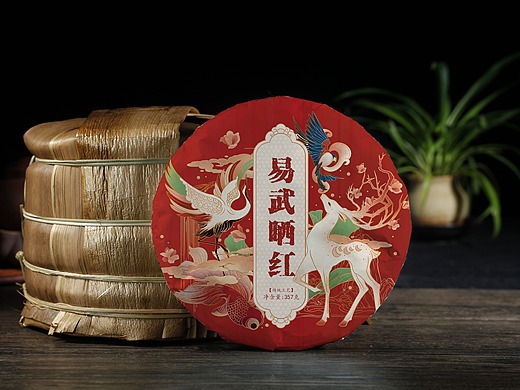 普洱茶饼包装设计