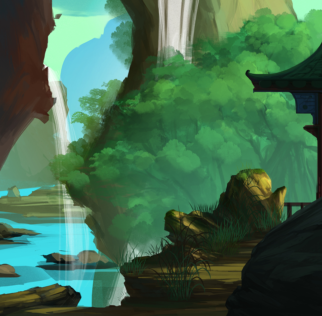 场景（图ZMTI4MDM2NzQ0） - 动画片 - 站酷设计师至尊意林原创素材 - 站酷ZCOOL