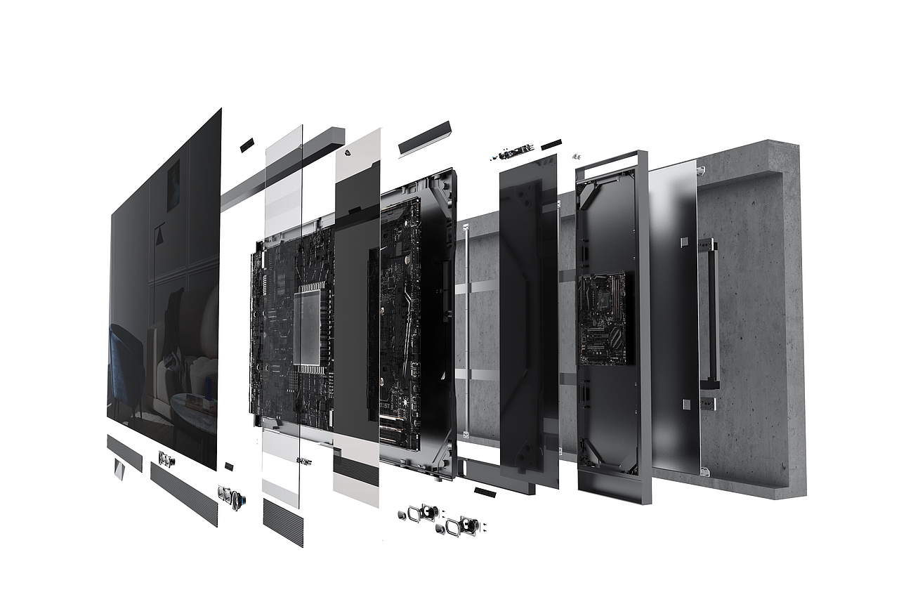 白色风扇 【Rendering】