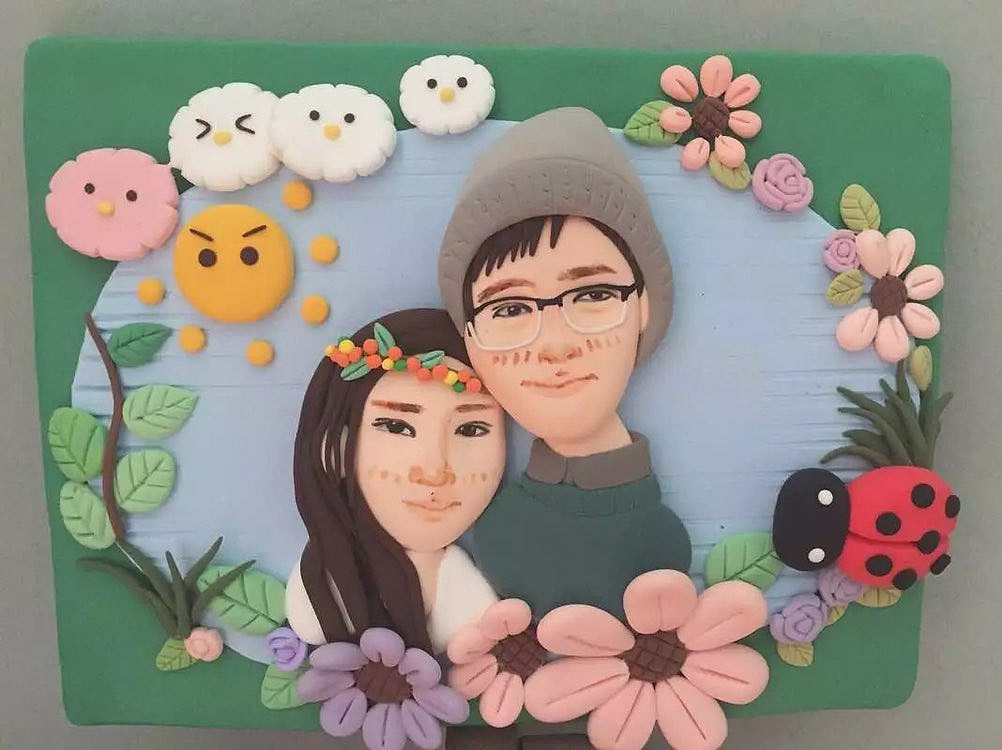 黏土图片定制相框（图ZNzE4OTUzOTI=） - 其他手工艺 - 站酷设计师wormsun原创素材 - 站酷ZCOOL