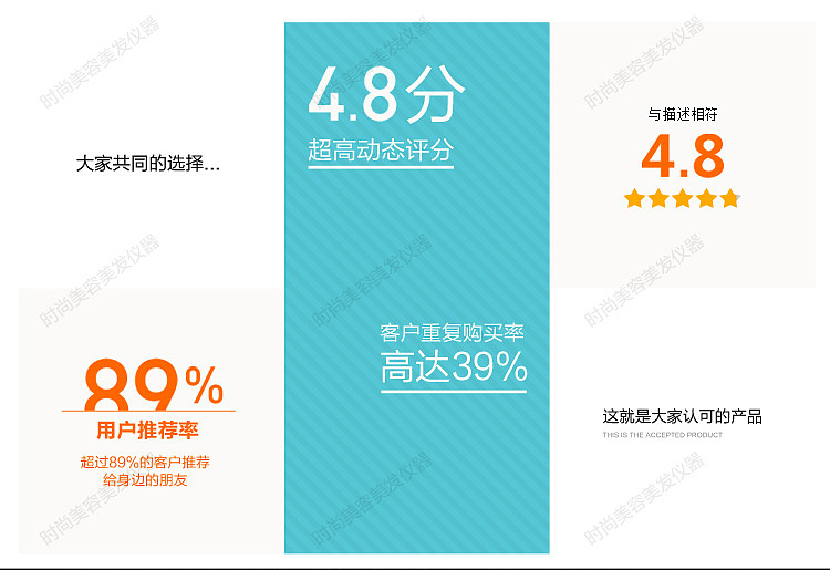 美容美发仪器详情页