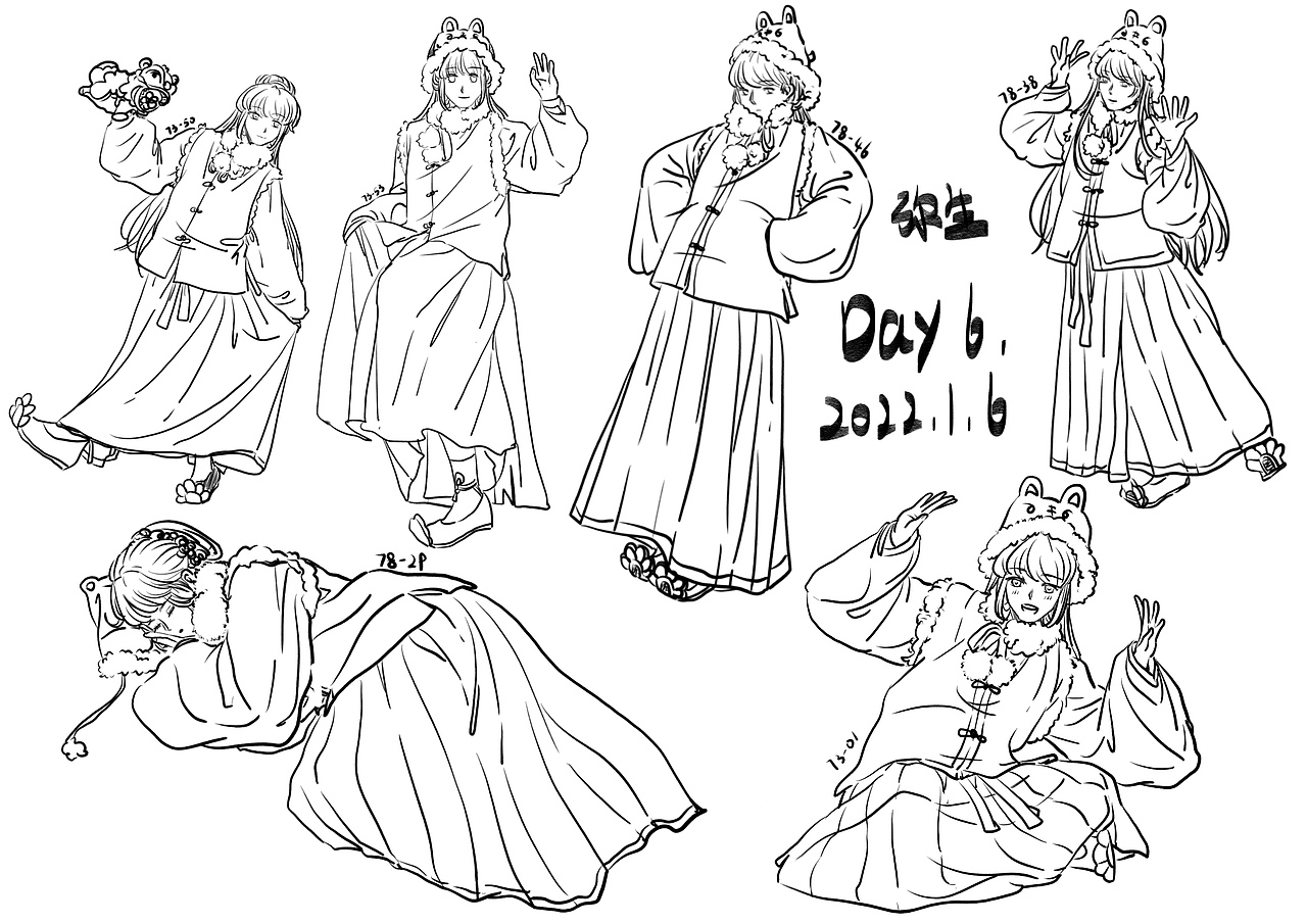 #速写60天挑战赛#