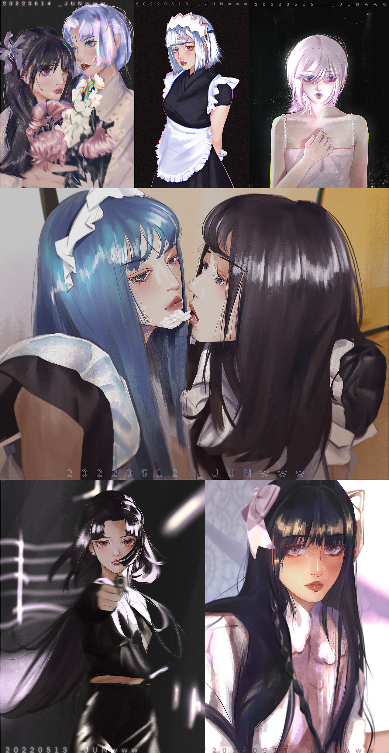 色彩60天挑战赛记录（图ZMzA2MzczMTY0） - 创作习作 - 站酷设计师JUNwww原创素材 - 站酷ZCOOL