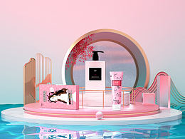KV海报 C4D练习